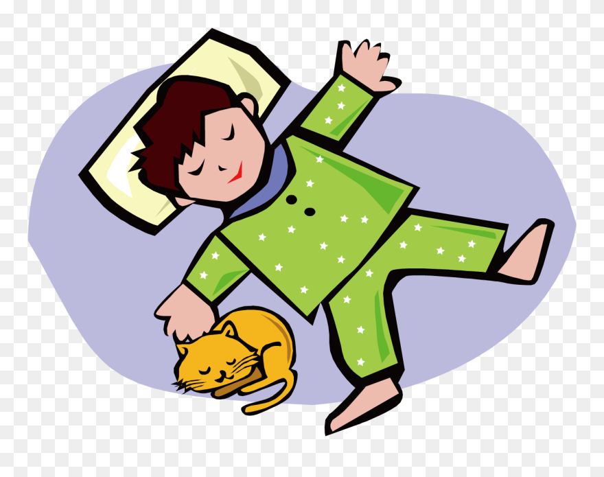 Child Sleep Clip Art - Png Download