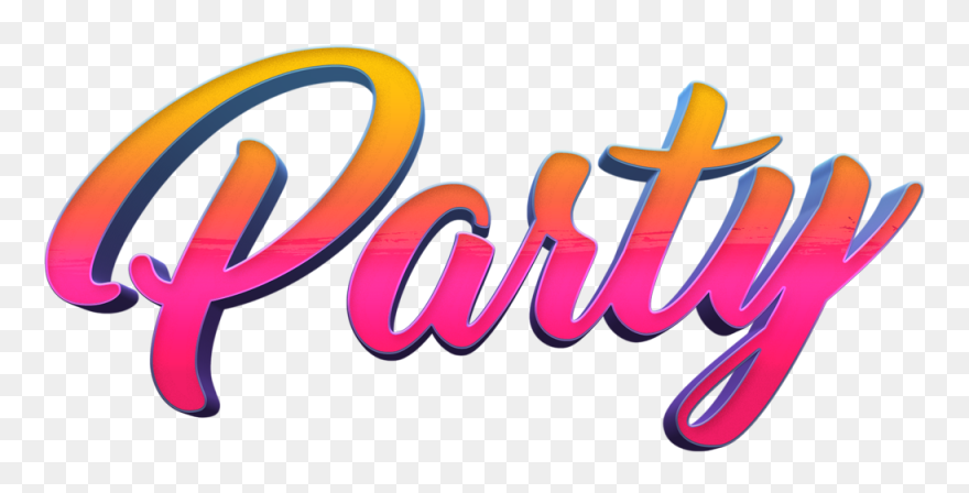 Clip Art Birthday Portable Network Graphics Party Transparency - Party With Transparent Background - Png Download