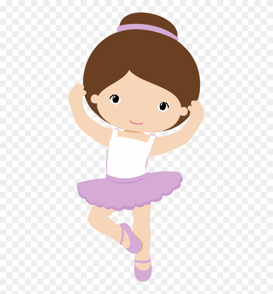 Dibujo De Niña Bailarina De Ballet Clipart