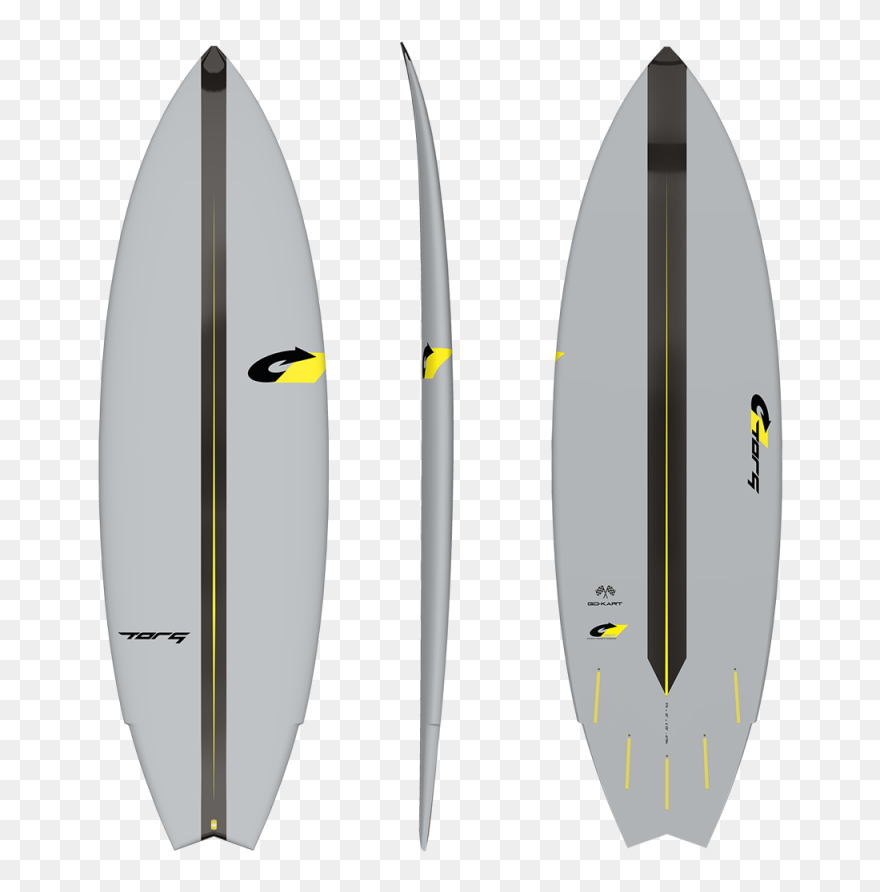 Surf Board Png Transparent Background - Torq Act Go Kart Surfboard Clipart