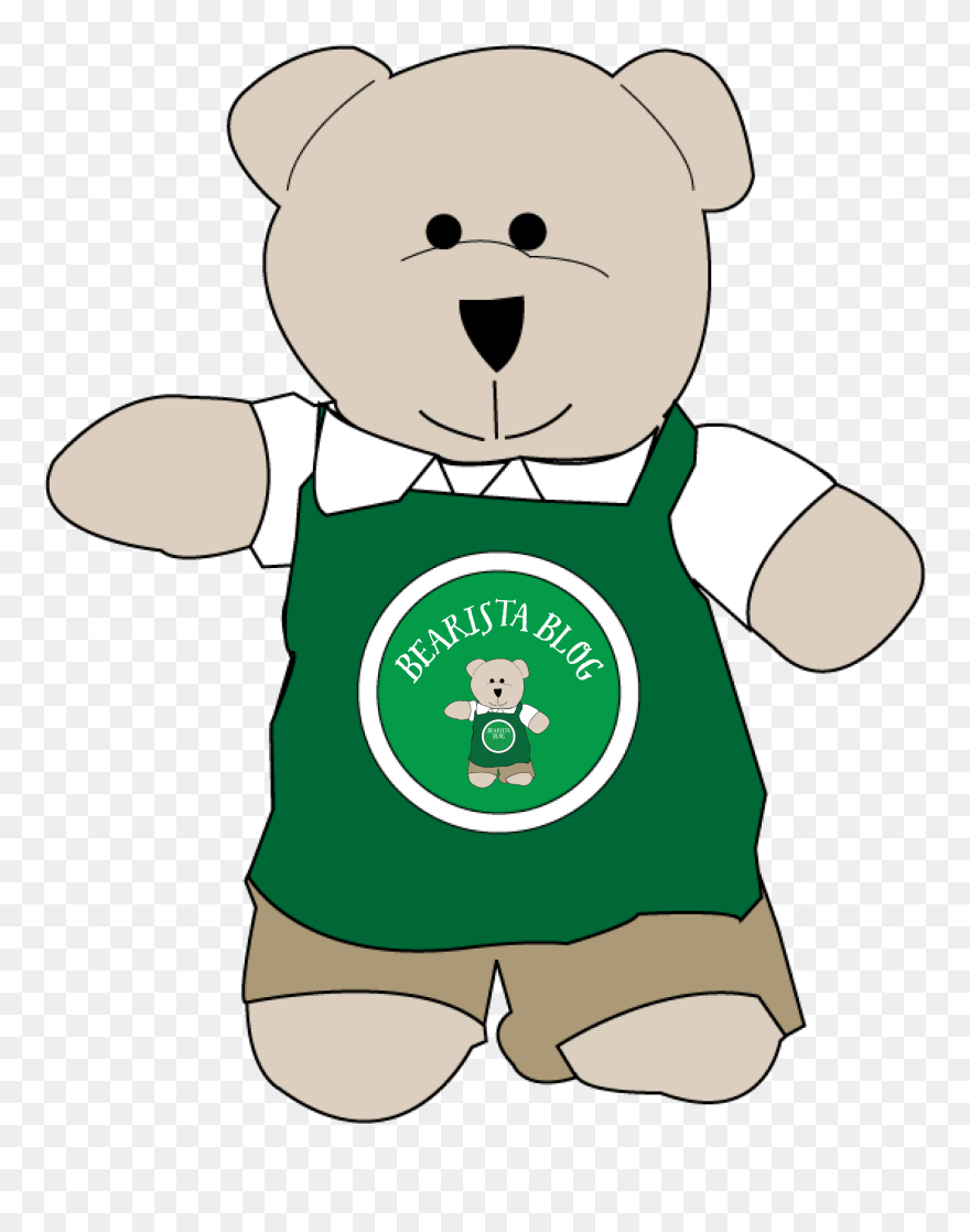 Bearistablog - Org - Starbucks Bear Cartoon Clipart