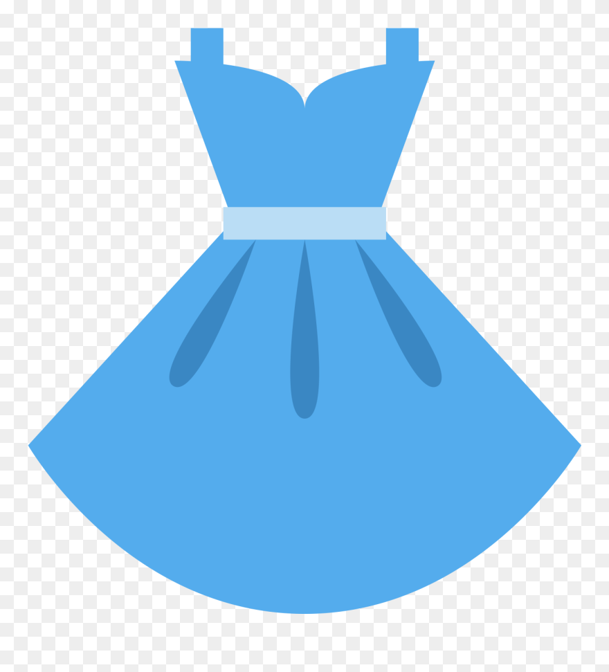 The Dress Clothing Emoji Prom - Clothes Emoji Clipart