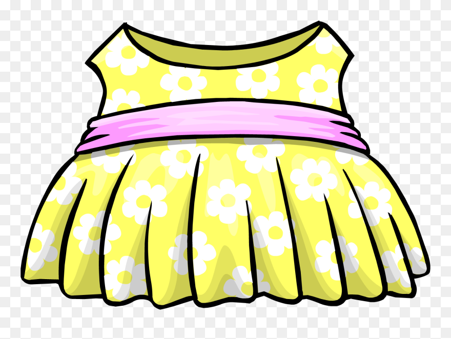 Gown Clipart Sun Dress - Sundress - Png Download