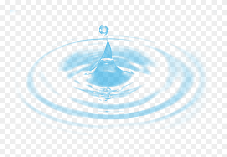 Water Transparency And Translucency Drop - Transparent Background Water Drops In Png Clipart