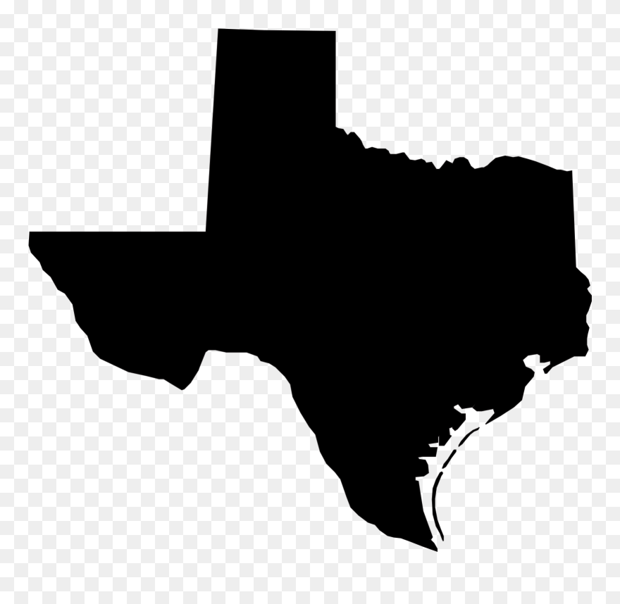 State Of Texas Vector File Clipart