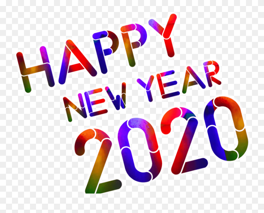 Happy New Year 2020 Png Clipart (5495702) PinClipart