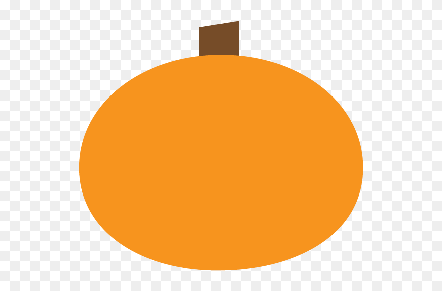 Swirly Pumpkin Clipart Clip Free Library 28 Collection - Circle Pumpkin Clipart - Png Download