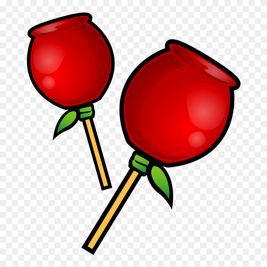 Candy Apple Clipart - Png Download
