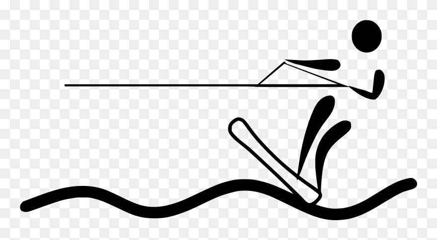 Baseball Tail Png - Wakeboard Pictogram Clipart