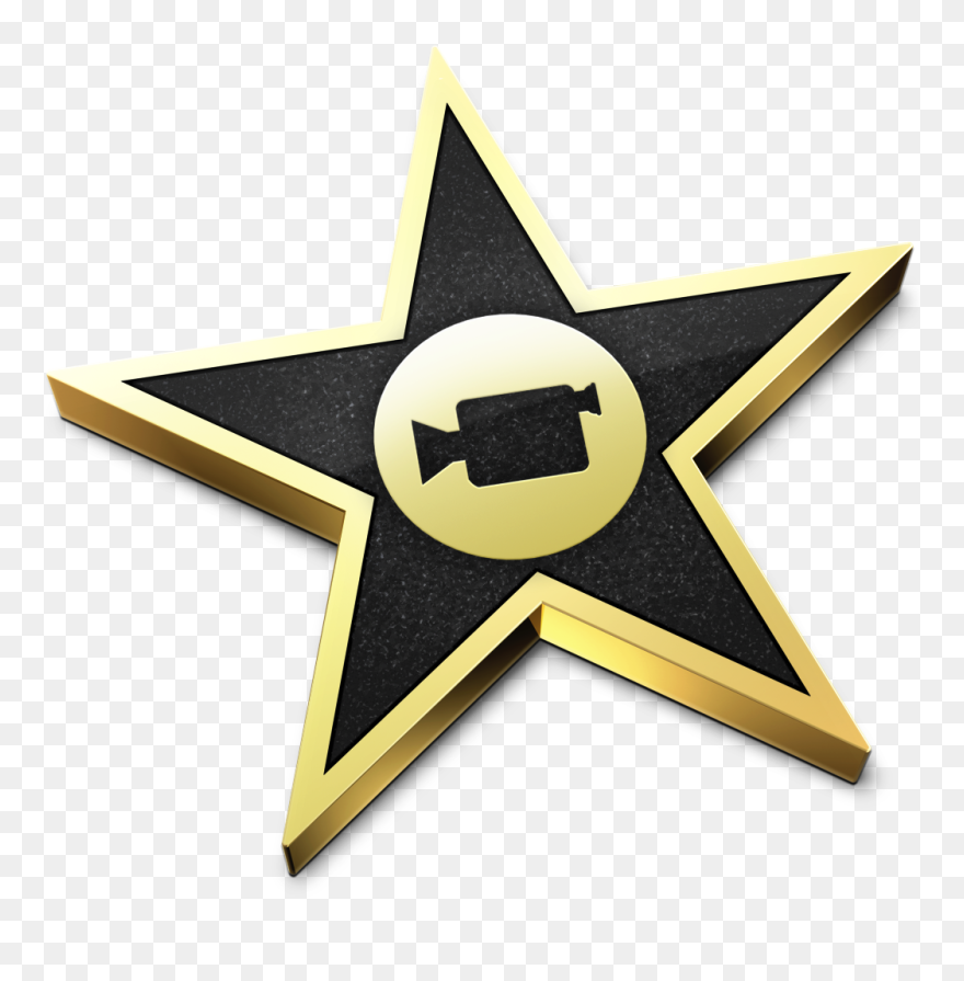 Hollywood Star Png - Transparent Hollywood Star Png Clipart (#5496279