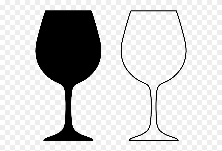 Wine Glass - Wine Glass Shape Clipart
