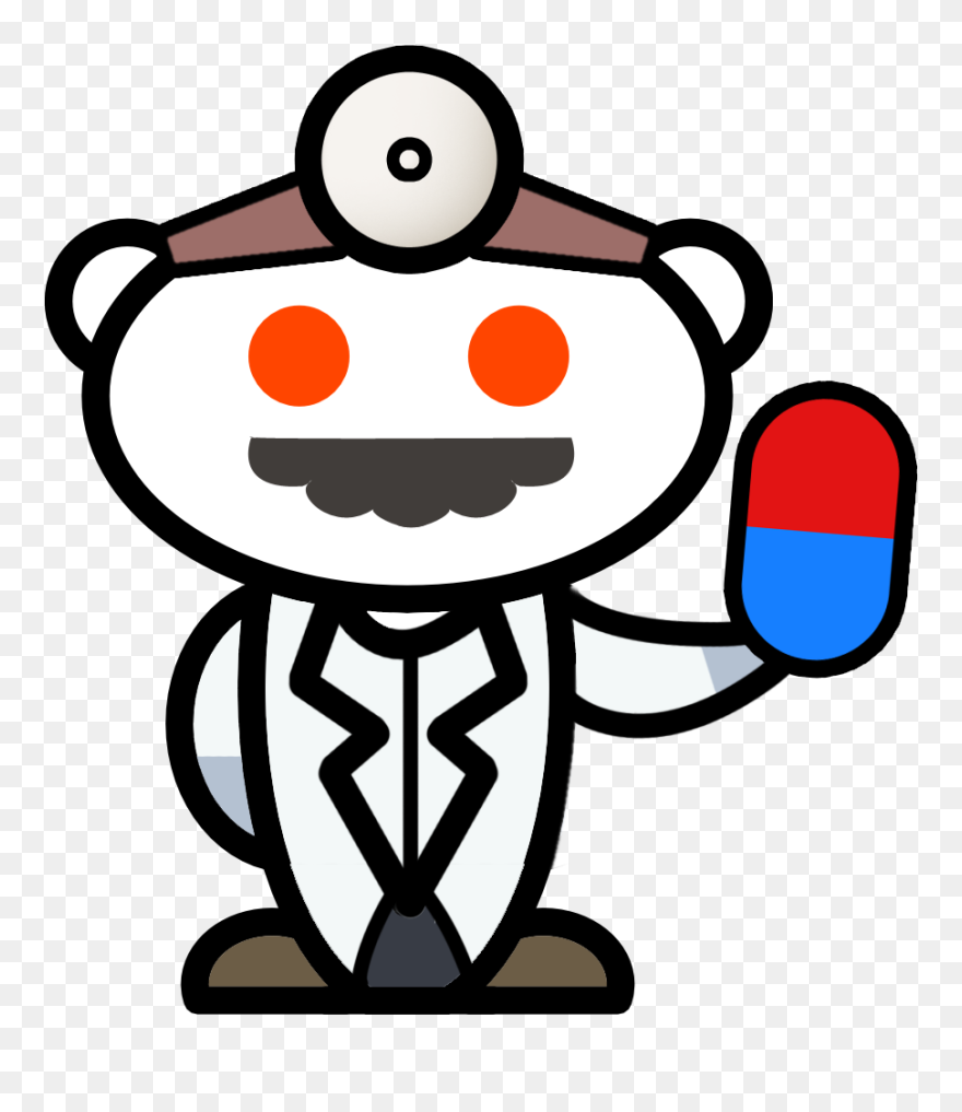 Dr Mario Mains Subreddit Snoo - Reddit Snoo Clipart