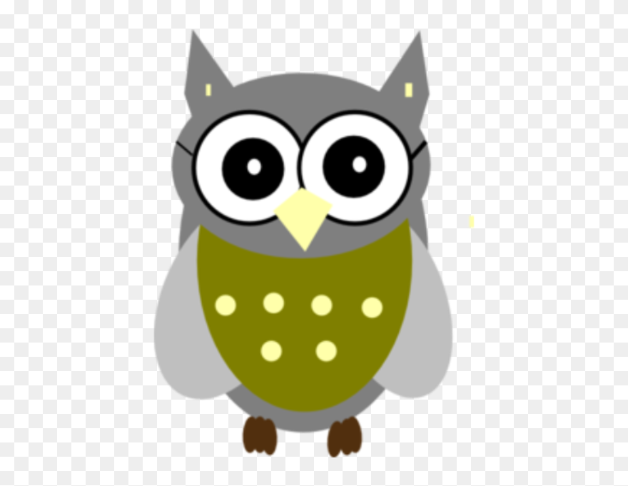 Owl Md Free Images - Owl Pink And Yellow Clipart