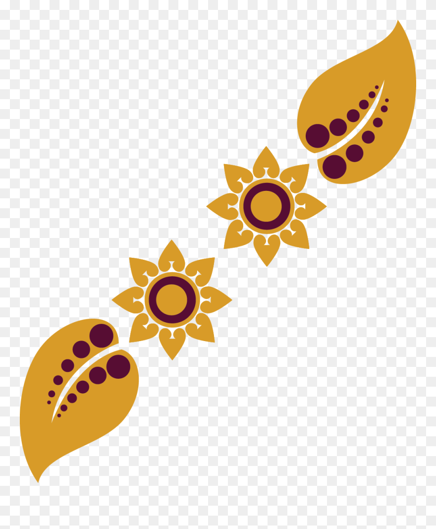 - Free Hindu Design Border Png, Png Download - Border Indian Design Png Clipart
