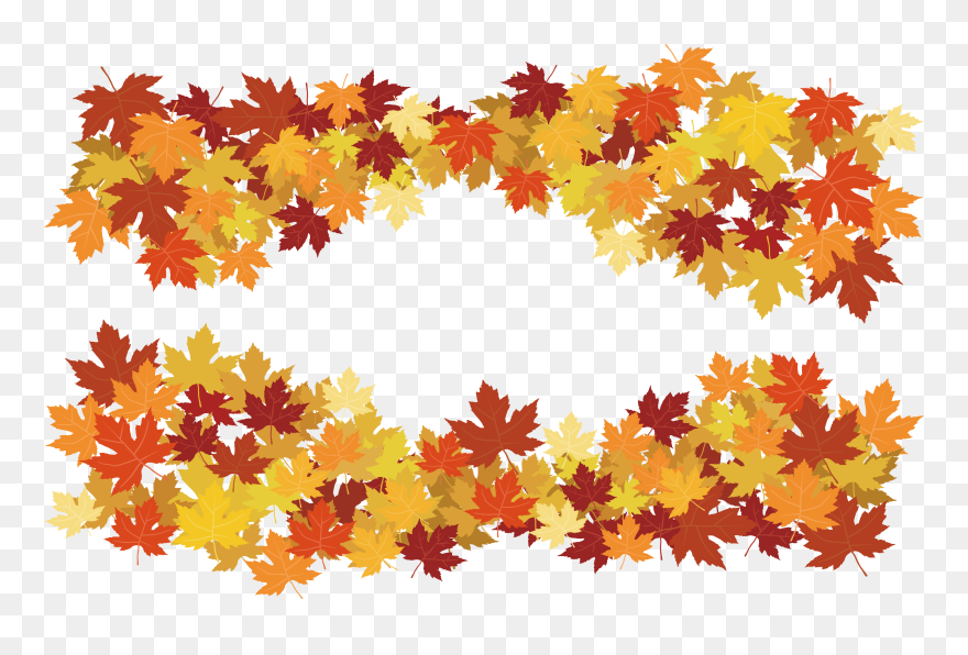 Autumn Border Png Clipart