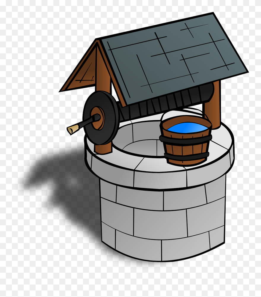 How Many Flowers Pilgrim Offered To Each God - Wishing Well Clipart - Png Download