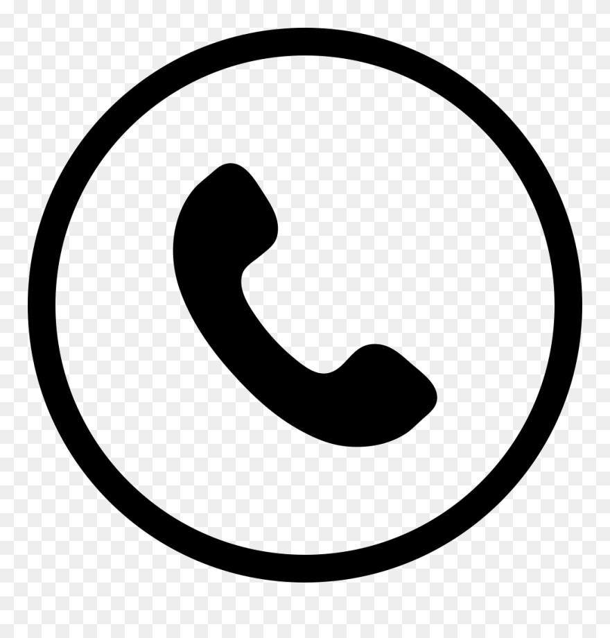 Contact Png Icon - Circle Phone Icon Png Clipart