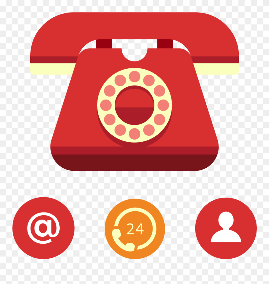 Telephone Clipart Png Image - Telephone Transparent Png