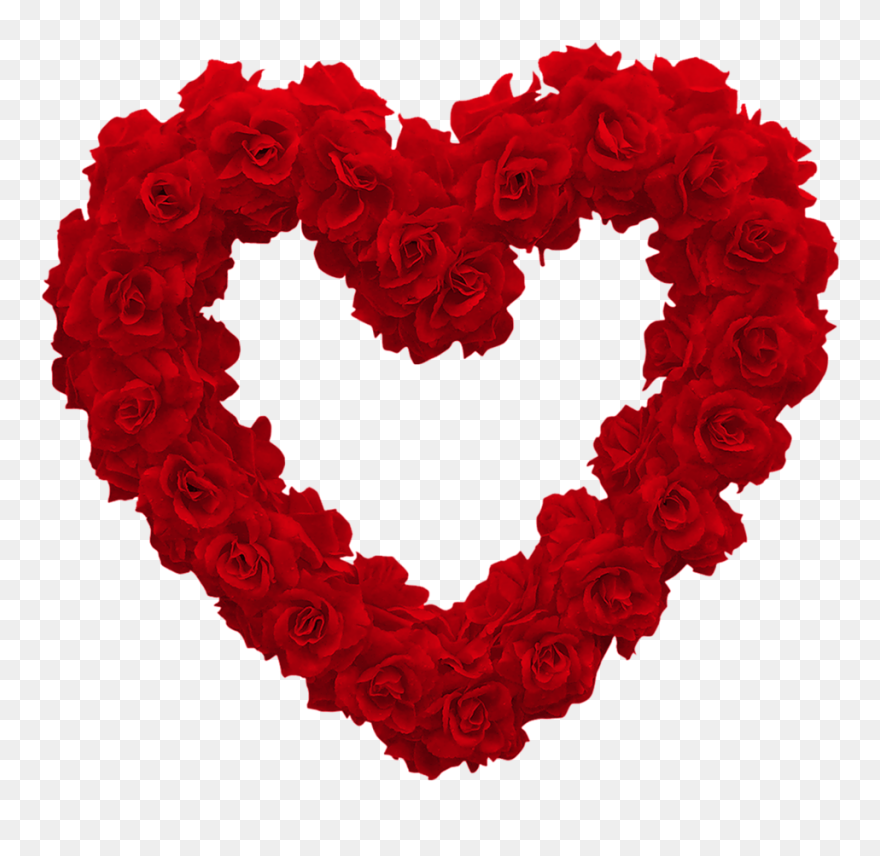 Pink Rose Clipart Three - Rose Valentines Day Png Transparent Png