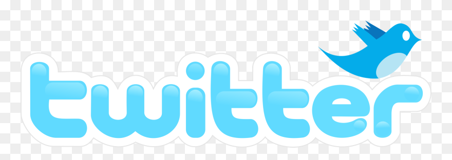 Twittesr Logo - Twitter Logo With Name Clipart