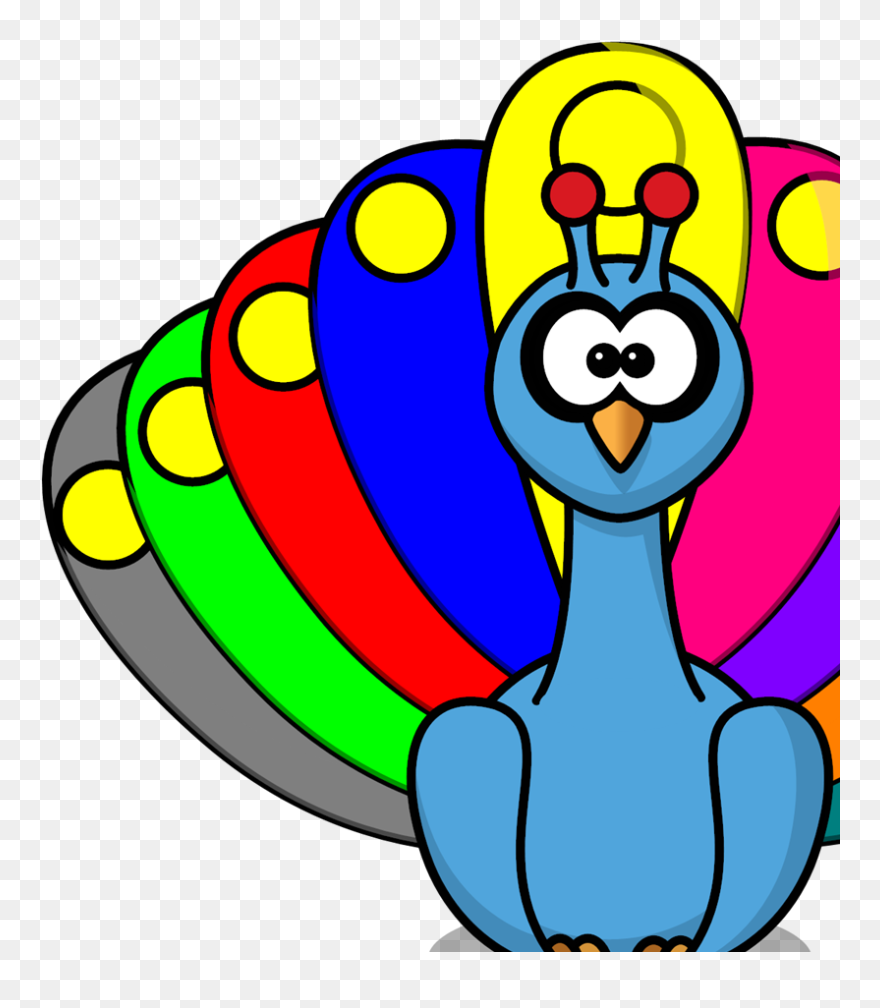 Peacock Clipart - Png Download