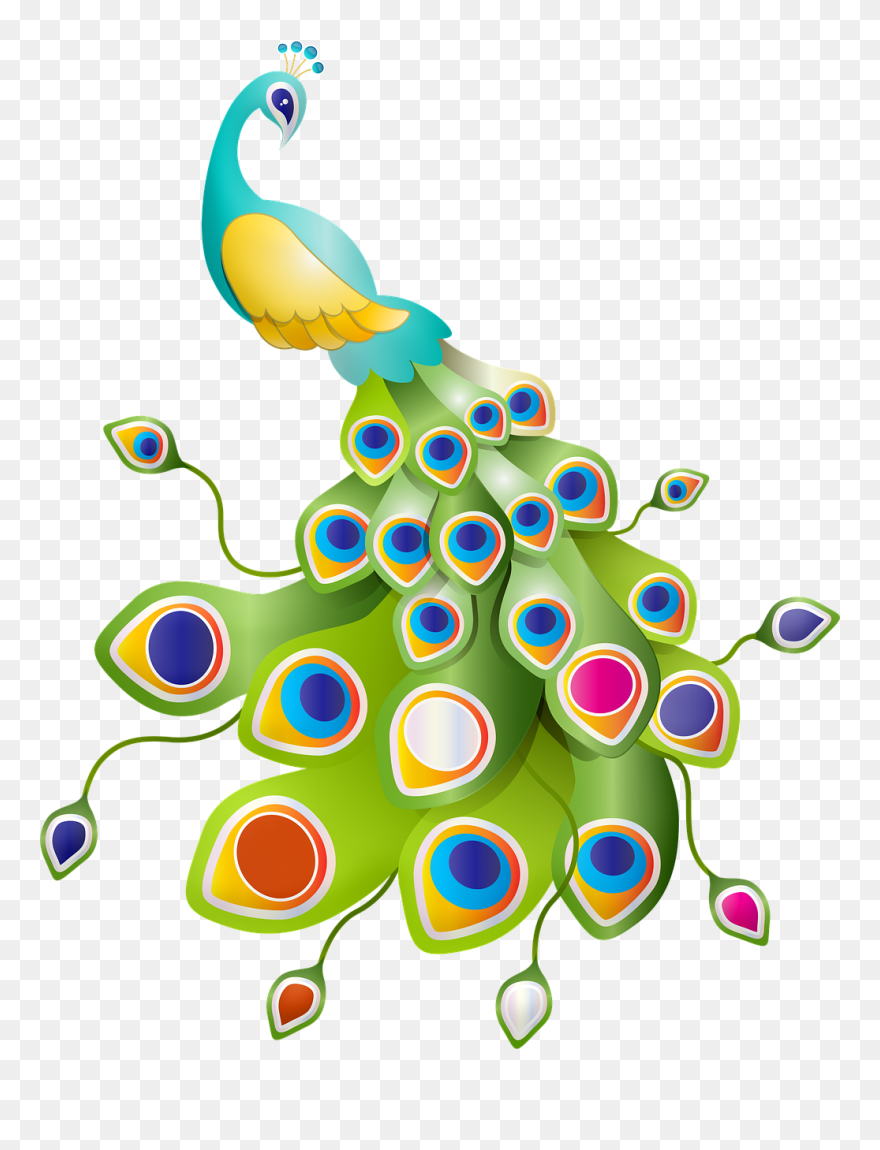 Peafowl Clipart
