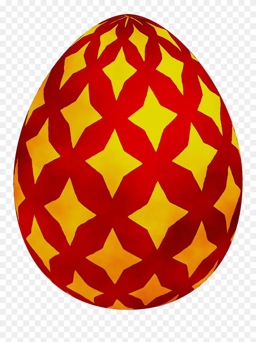 Orange Easter Egg Png Transparent - Easter Egg Png Clipart