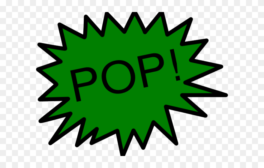 Transparent Comic Bubble Png - Balloon Pop Clipart
