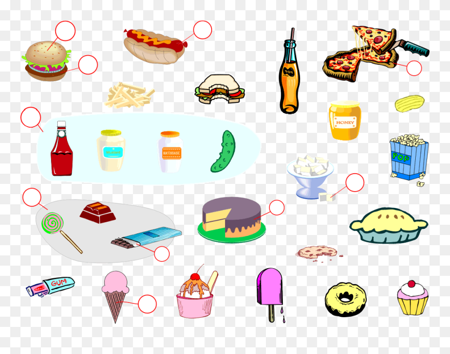 Vocabulario De Comida En Italiano Clipart