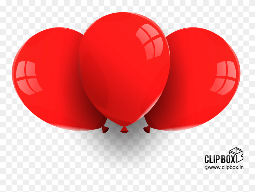 Transparent Red Balloon Clipart - Balloon - Png Download