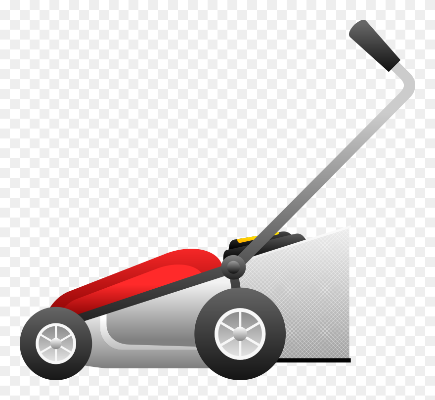 Only The Mower - Lawn Mower Clipart
