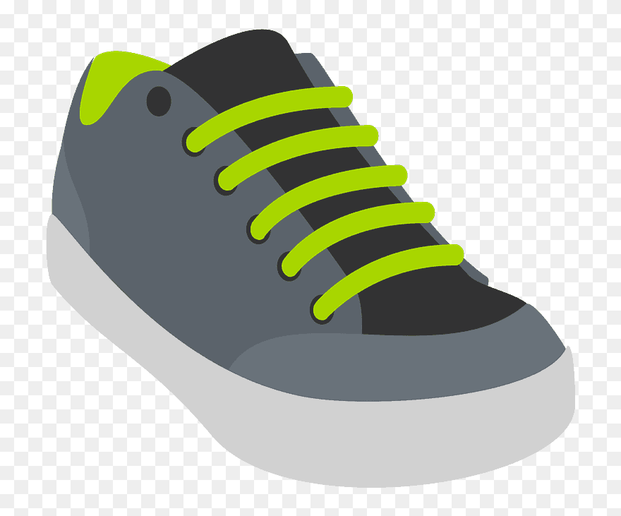 Running Shoe Emoji Clipart - Discord Shoe Emoji - Png Download