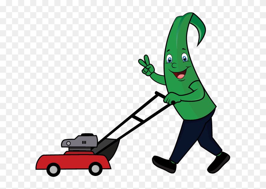 Walk-behind Mower Clipart