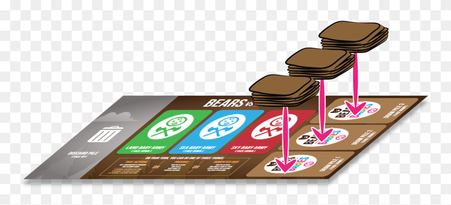 Bears Vs Babies Playmat - Bears Vs Babies Game Clipart