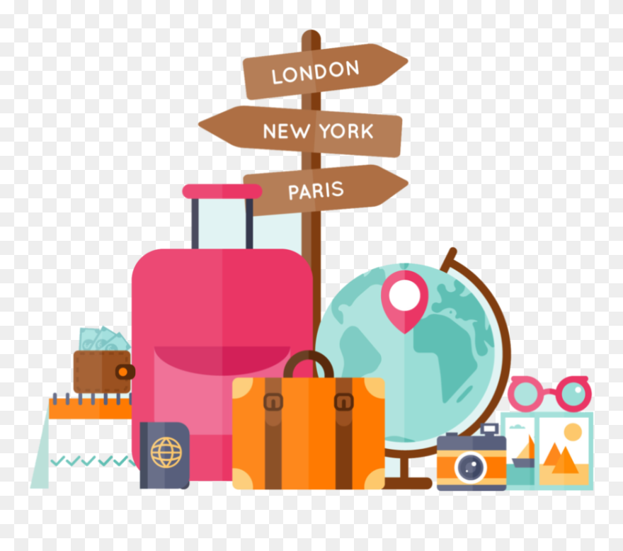 Worldtravel - Travel Clipart Png Transparent Png