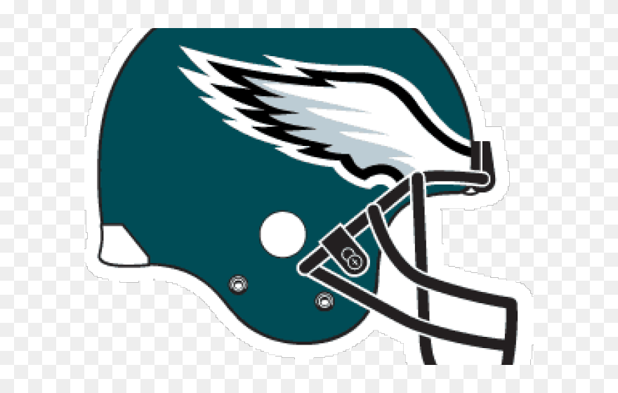 Philadelphia Eagles Clipart Eagles Football - Seahawks Helmet Png Transparent Png