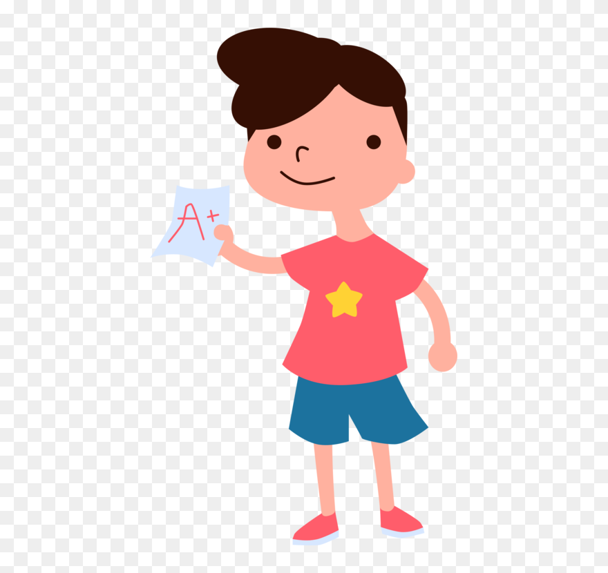Art,child,cartoon - Transparent Cartoon Student Png File Clipart