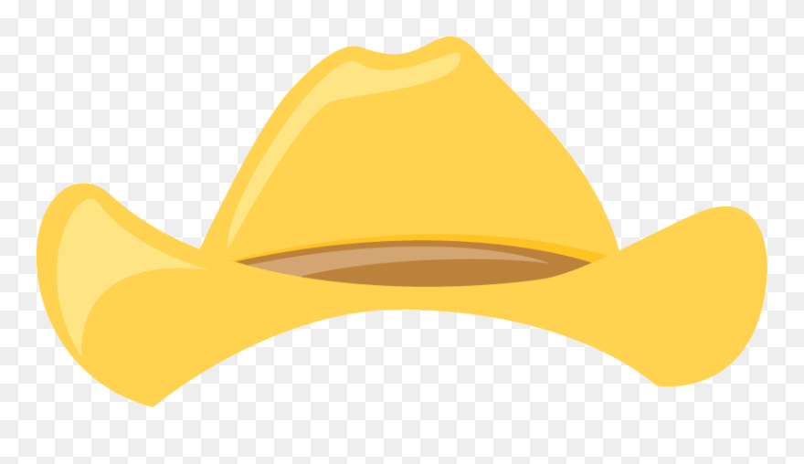 Download 4shared - Yellow Cowboy Hat Clipart - Png Download