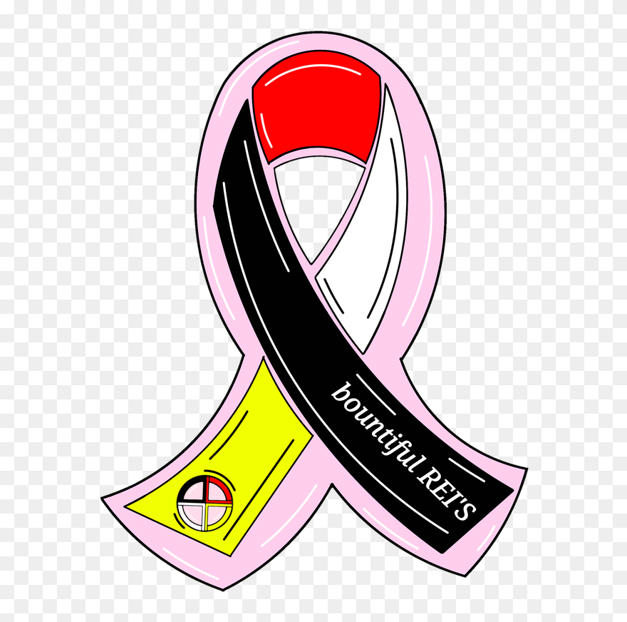Picture - Native American Breast Cancer Ribbon Clipart