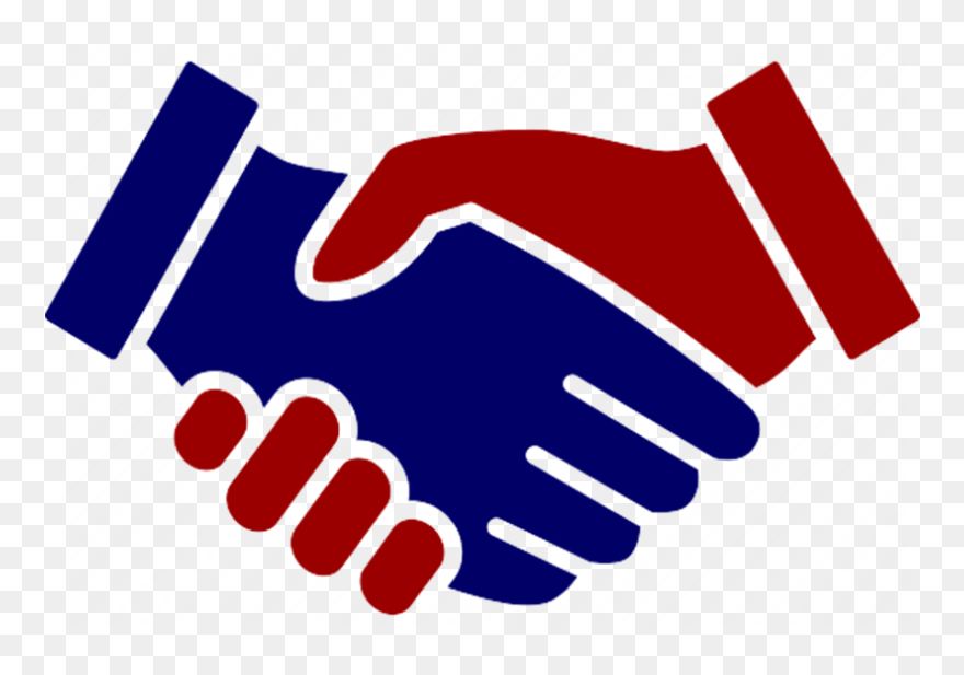 Group Clipart Handshake - Hand Shake Logo Png Transparent Png
