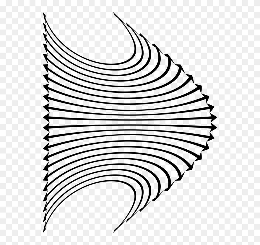 Line Art,leaf,spiral - Clip Art - Png Download