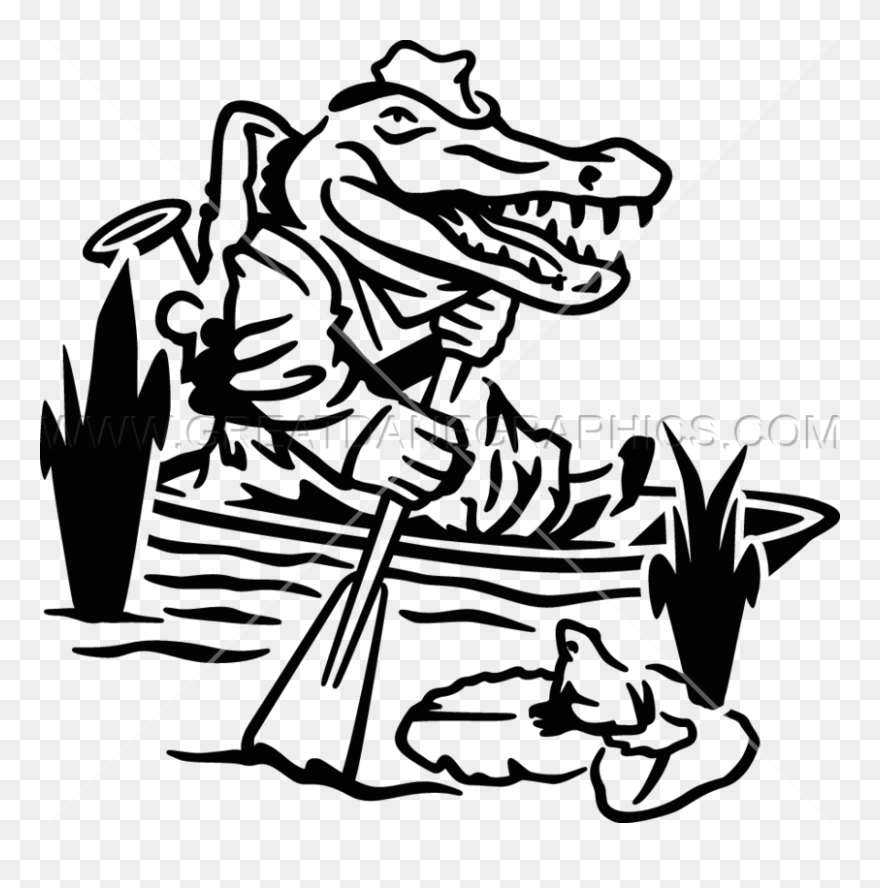 Cool Gator Production Ready - Illustration Clipart