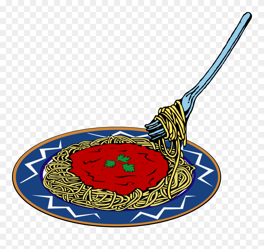 Spaghetti Clipart Png - Dish Clipart Transparent Png