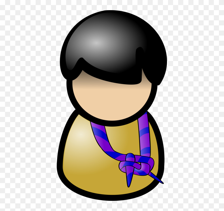 Purple,yellow,smile - Scouts Icon Png Clipart