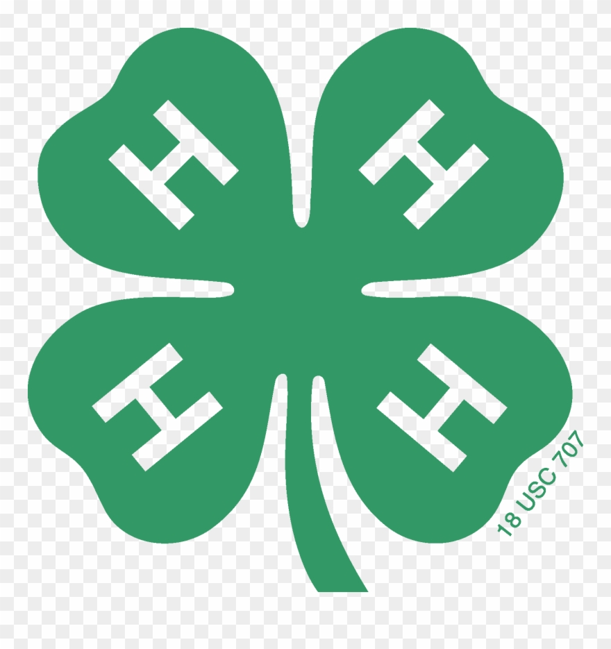 Schedule For The 2018 Spencer County 4-h Fair - 4 H Clover Clipart