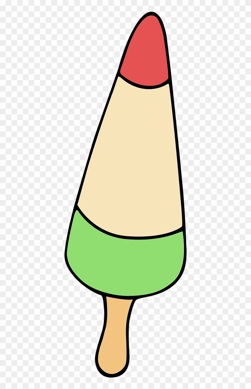 Popsicle Ice Cream Food - Ice Cream Clipart