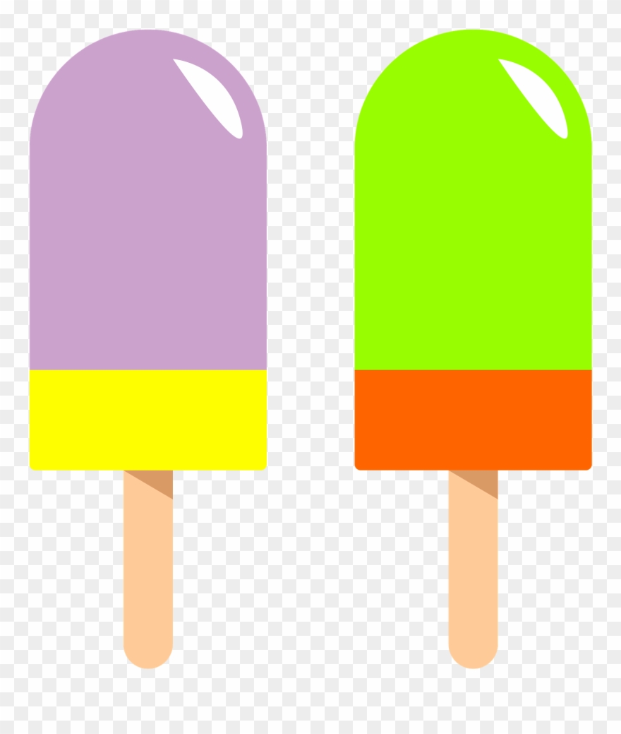 Popsicle Clipart Green - Paleta De Helado Png Transparent Png