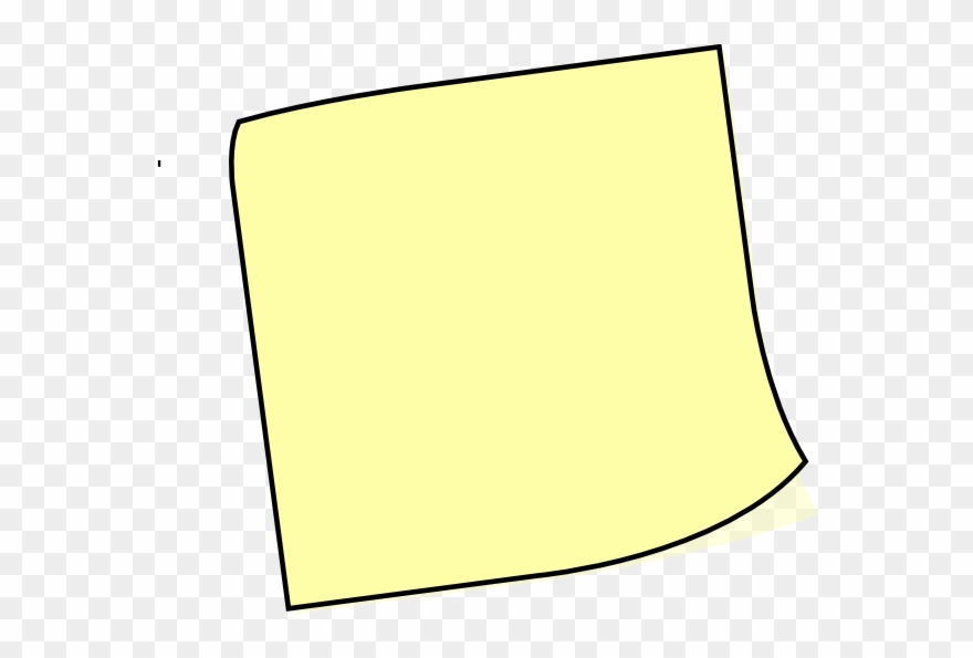 Transparent Cartoon Sticky Notes Png Clipart