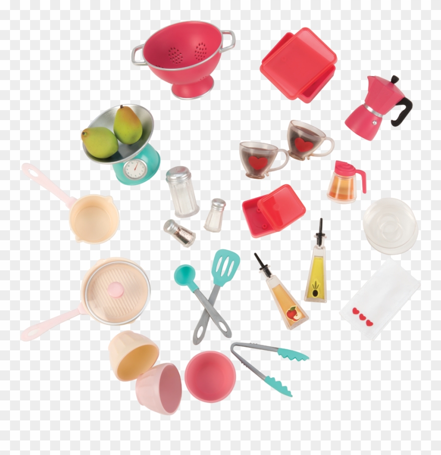 Cute As Pie Kitchen Playset - Our Generation Cute As Pie Set Clipart