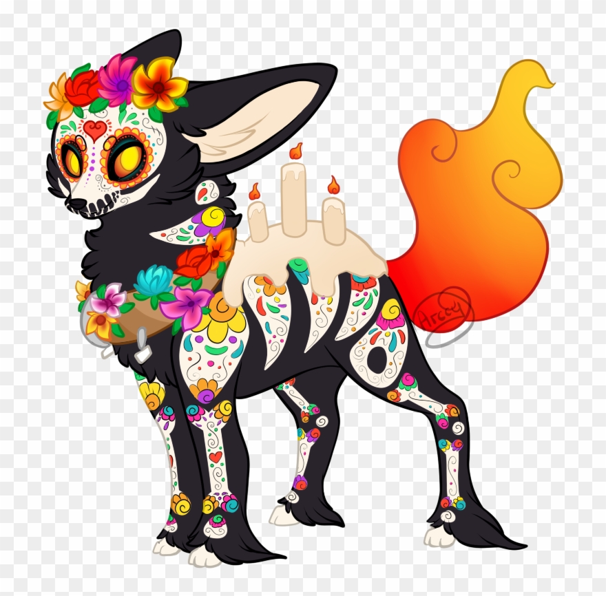 Advent Calander Day 31 Dia De Los Muertos[closed] By - Day Of The Dead Digital Art Clipart